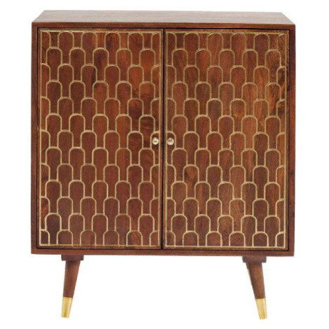 Muskat komoda hnedá 92x40 cm Kare Design