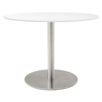 PEDRALI - Stôl INOX 4431 so sklenenou doskou - DS