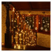 VOLTRONIC® 59736 Vianočné LED osvetlenie 10 m - teple biela 100 LED + ovládač