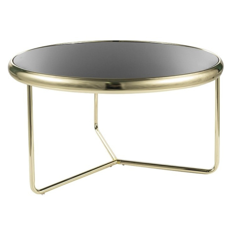 Konferenční stolek Scarlet 74 cm černý/zlatý Signal