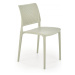 Stohovateľná jedálenská stolička K514 Biela,Stohovateľná jedálenská stolička K514 Biela