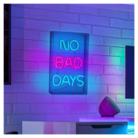 LED nástenné svietidlo No Bad Days, číre, 30x18 cm plastové USB RGB