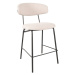 Krémové barové stoličky v súprave 2 ks 95 cm Zack – LABEL51