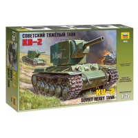 Model Kit tank 3608 - Soviet heavy tank KV-2 (1:35)