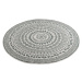 Kusový koberec Twin Supreme 103857 Green / Cream Rozmery koberca: 140x140 kruh