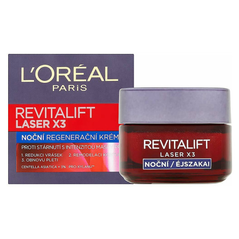 L&#39;ORÉAL Revitalift Laser X3 nočný krém 50 ml