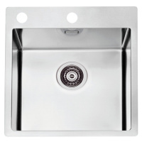 Alveus Nerezový drez Pure 20 FS, 46,5 x 52,5 cm
