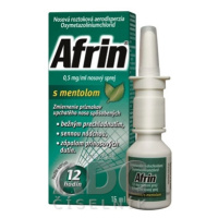 Afrin 0,5 mg/ml nosový sprej s mentolom