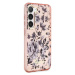 Plastové puzdro Guess na Samsung Galaxy S23 Ultra 5G S918 GUHCS23LHCFWSP HC IML Flower ružové