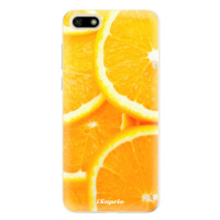 Odolné silikónové puzdro iSaprio - Orange 10 - Huawei Y5 2018