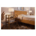 Dvojlôžková posteľ z dubového dreva 140x200 cm Pola - The Beds