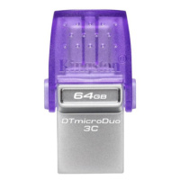 Kingston 64GB DataTraveler microDuo 3C USB Flash Drive