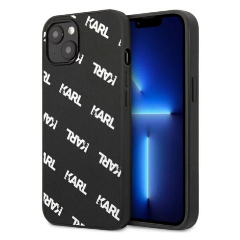 Kryt Karl Lagerfeld KLHCP13SPULMBK3 iPhone 13 mini 5,4" hardcase black Allover (KLHCP13SPULMBK3)