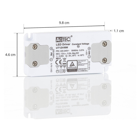 AcTEC Slim LED budič CV 12 V, 6 W