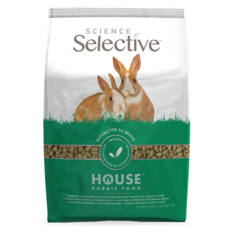 SUPREME Science Selective house rabbit krmivo pre králiky v byte 1,5 kg