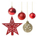 Vianočné ozdoby na stromček 100 ks SPRINGOS CA0122