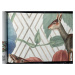 Marburg Veľkoplošná dizajnová tapeta KVETY so zvieratami Zvoľte rozmer: 212 cm x 270 cm