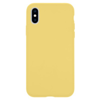 Tactical Velvet Smoothie Kryt pre iPhone X / XS, Žltý