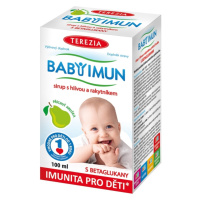 TEREZIA BABY IMUN Sirup s hlivou a rakytníkom príchuť hruška 100 ml