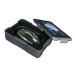 E-blue Myš MOOD, 2400DPI, optická, 3tl., drátová USB, stříbrná, 7 barev podsvícení, e-box