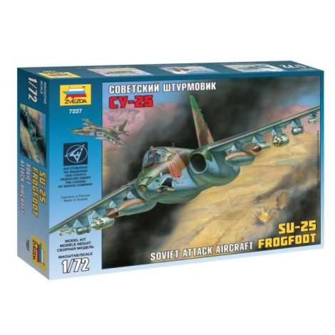 Model Kit letadlo 7227 - SU-25 (1:72)