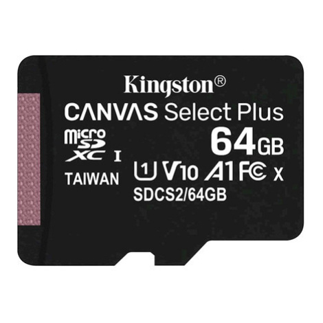 Kingston microSDXC karta 64GB 100mb/s