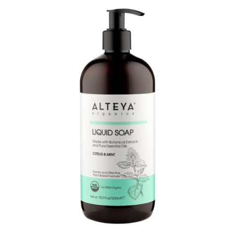 ALTEYA ORGANICS Tekuté mydlo Citrus a Mäta 500 ml