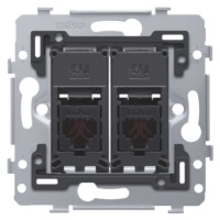 Prístroj zásuvka dátová 2xRJ11 CAT5 UTP (NIKO)