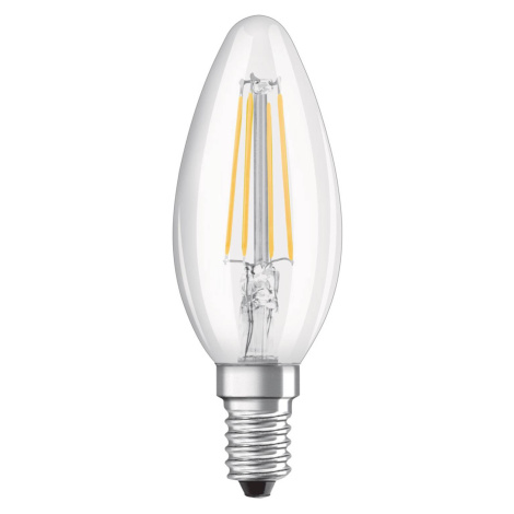 OSRAM sviečková LED E14 4 W Classic B 4 000 K číra