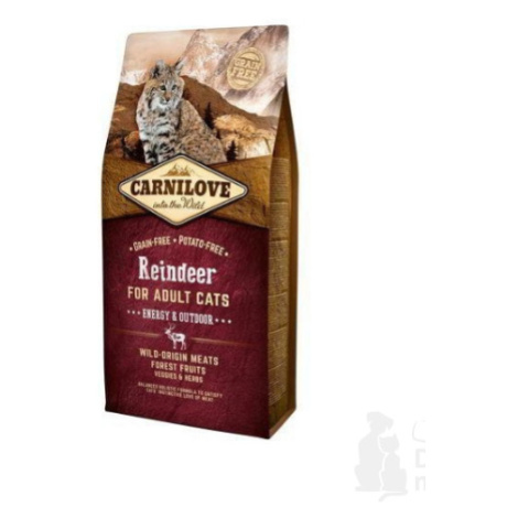 Carnilove Cat Reindeer for Adult Energy & Outdoor 2kg