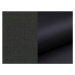 NABBI Almero P rohová sedačka s rozkladom a úložným priestorom čierna (Sawana 14) / čierna (Soft