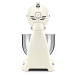 50's Retro Style kuchynský robot s nerezovou miskou 4,8 l krémový - SMEG