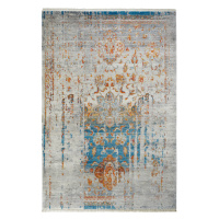 Kusový koberec Laos 453 BLUE - 40x60 cm Obsession koberce