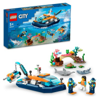 LEGO® City 60377 Prieskumná ponorka potápačov