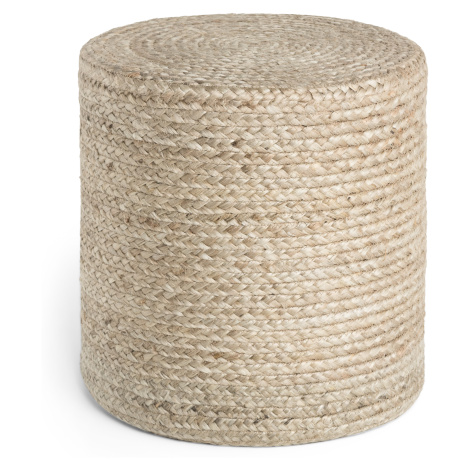 Sedací vak JUTTA POUF 106235 Beige/Grey - 40x40 cm Hanse Home