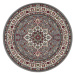Kruhový koberec Mirkan 104102 Grey - 160x160 (průměr) kruh cm Nouristan - Hanse Home koberce