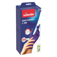 Vileda Safe Hands rukavice 100 ks, veľ. S/M