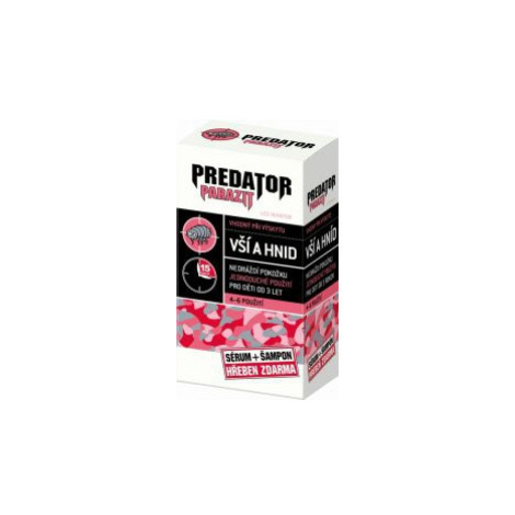 PREDATOR PARAZIT PACK Sérum 100ml + Šampón 100ml + Kovový hrebeň 1ks