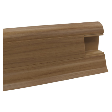 DOPRODEJ: Soklová podlahová lišta SLK50 W182 Javor lugánský 2,5 m, 2500x50x25 mm, hnědá, Döllken