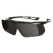 Ochranné okuliare JSP Coverlite KN - farba: dymová