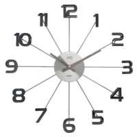 Dizajnové nástenné hodiny JVD HT072.4, 49cm