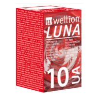 WELLION Luna UA testovacie prúžky k prístroju LUNA 10 kusov