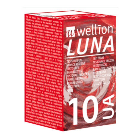 WELLION Luna UA testovacie prúžky k prístroju LUNA 10 kusov