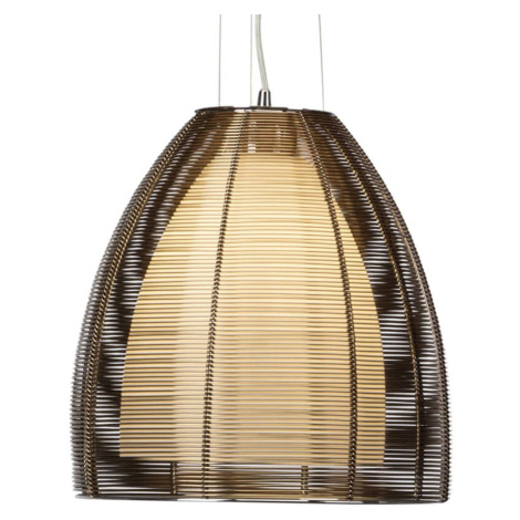 Závesná lampa Relax, 1-plameňová 30cm bronz