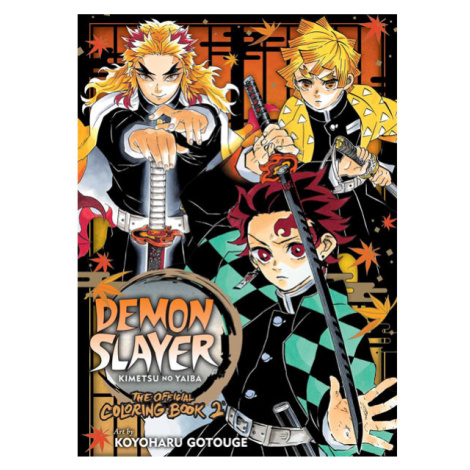 Viz Media Demon Slayer: Kimetsu no Yaiba The Official Coloring Book 2