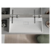 MEXEN - Ava umývadlo na dosku liaty mramor B/O 100 x 46 cm, biela 23011000