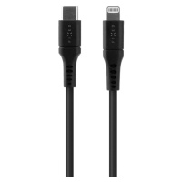 FIXED FIXDLS-CL2-BK DLHY NAB.A DATOVY LIQUID SILIKONOVY KABEL S KONEKT.USB-C/LIGHTNING,2M,MFI,CI