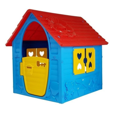 mamido  Detský záhradný domček PlayHouse modrý