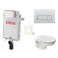 Cenovo zvýhodnený závesný WC set Alca na zamurovanie + WC S-Line S-line Pre SIKOAP9