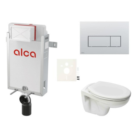 Cenovo zvýhodnený závesný WC set Alca na zamurovanie + WC S-Line S-line Pre SIKOAP9